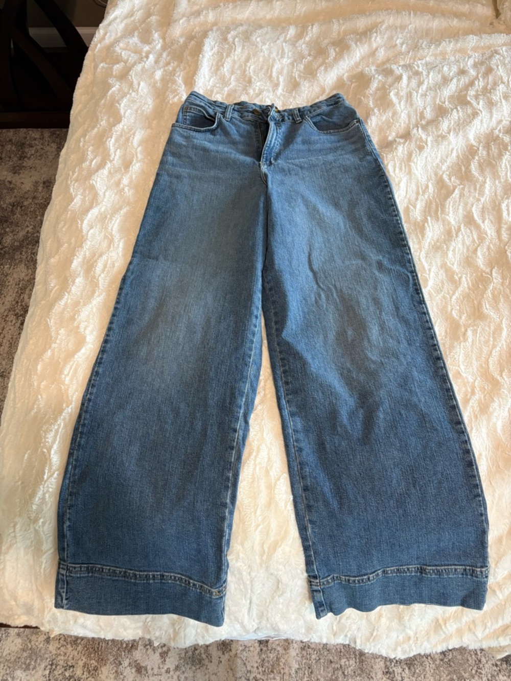 Lee Women's Legendary High Rise Trouser Jean Size 12 Long